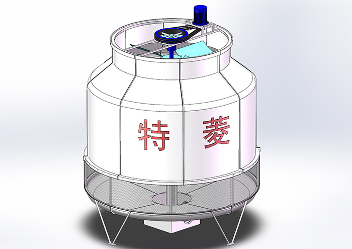 玻璃鋼開(kāi)式冷卻塔